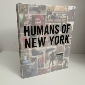 Book Humans of New York Brandon Stanton Hardcover First Edition Dust Jacket